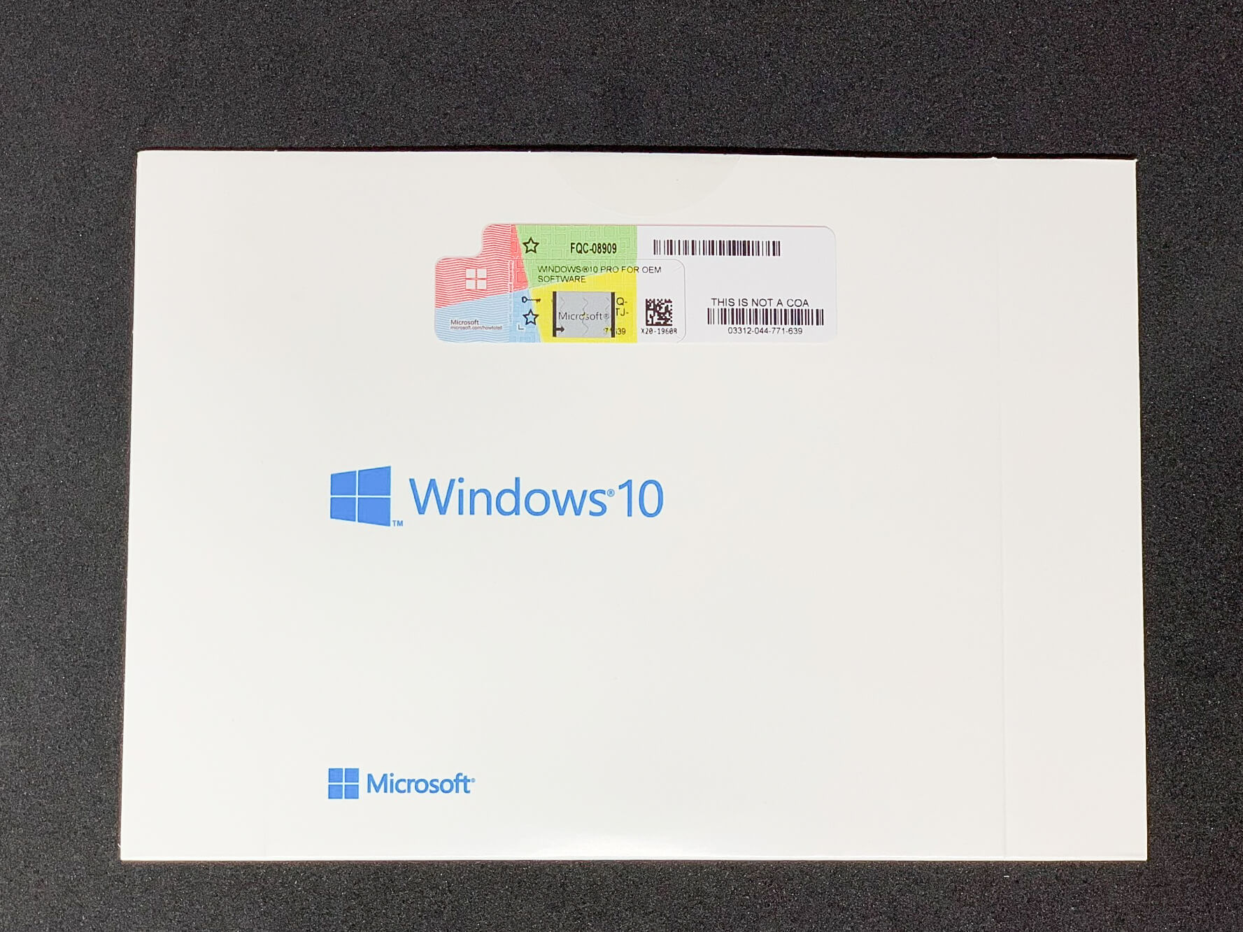 Windows 10 Pro 32/64-bit OEM